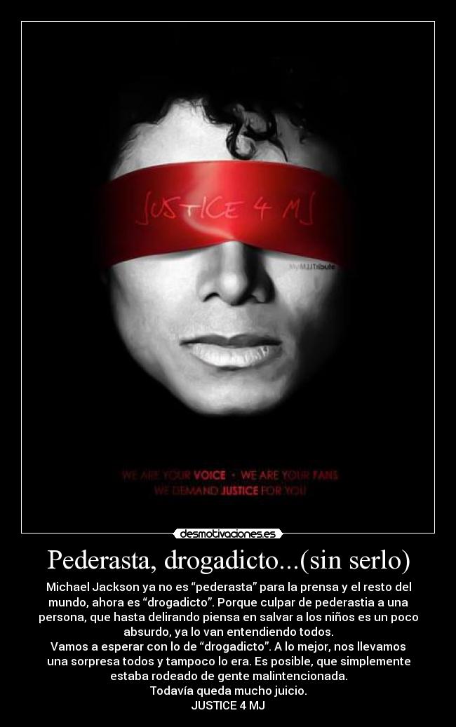 Pederasta, drogadicto...(sin serlo) -