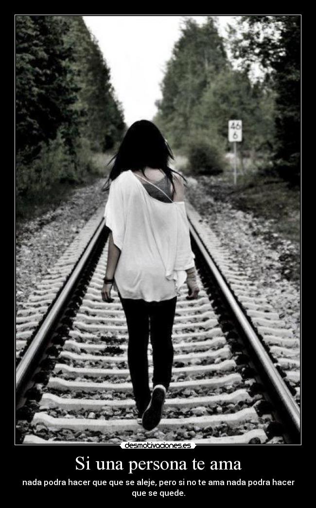 Si una persona te ama - 