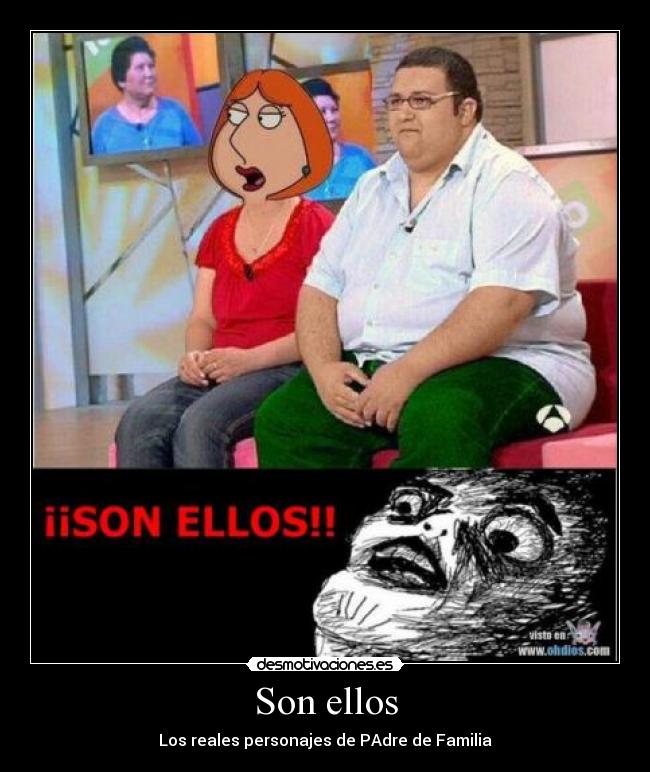 Son ellos - Los reales personajes de PAdre de Familia