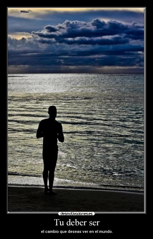 Tu deber ser -