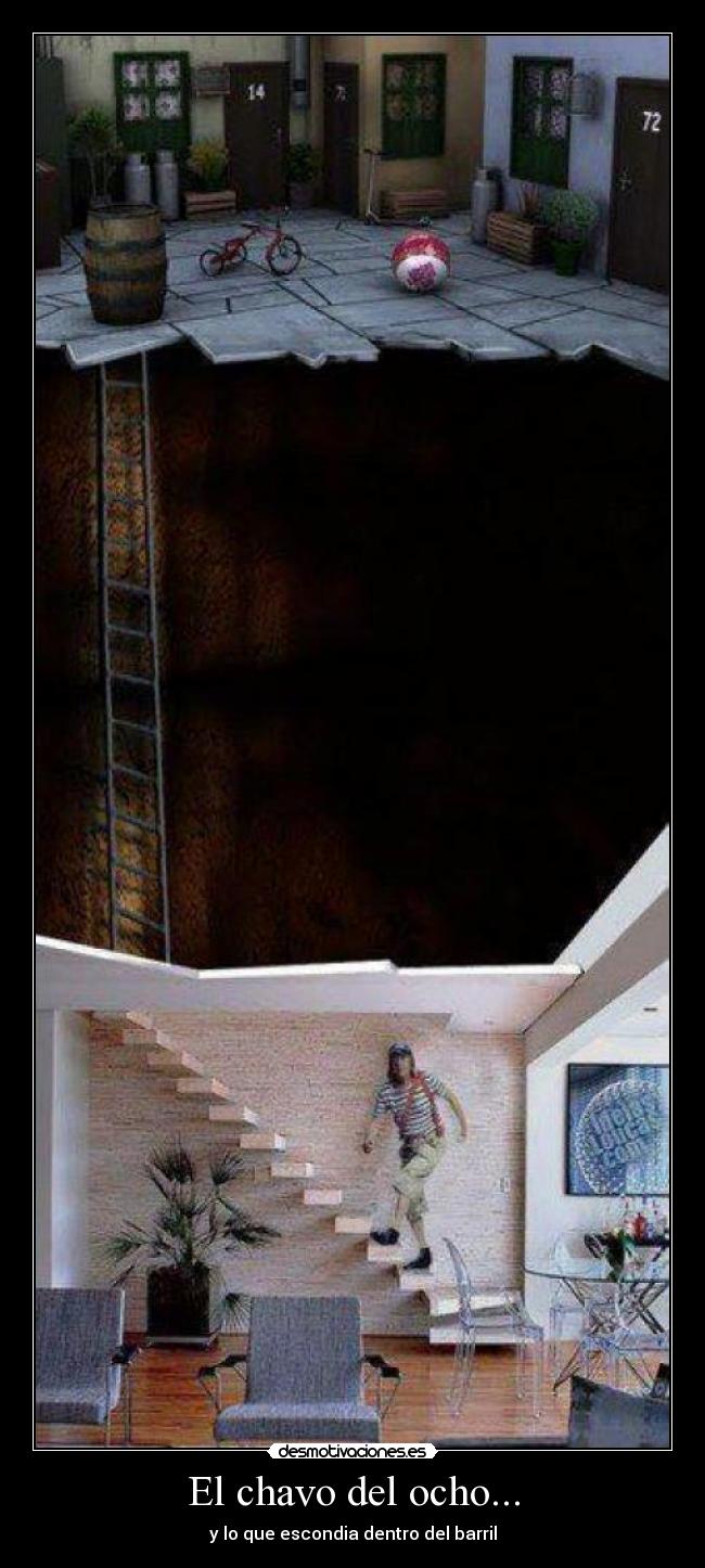 El chavo del ocho... - y lo que escondia dentro del barril