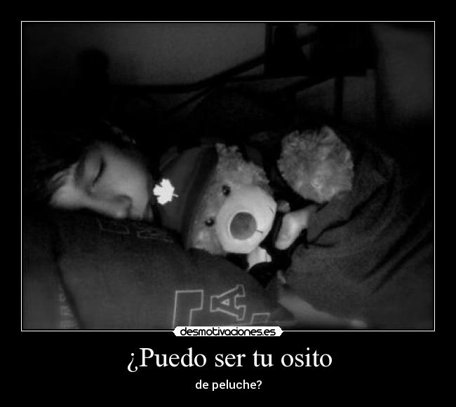 ¿Puedo ser tu osito - 