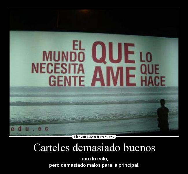 carteles carteles desmotivaciones