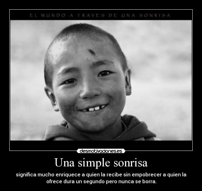 Una simple sonrisa - 