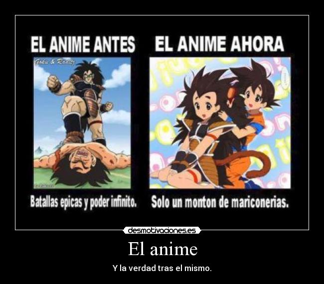 El anime -