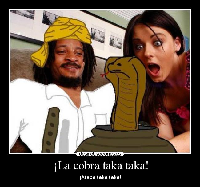 ¡La cobra taka taka! -