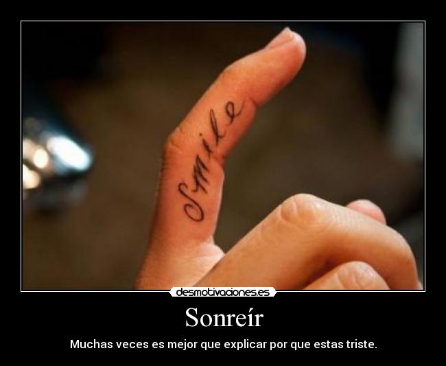Sonreír -