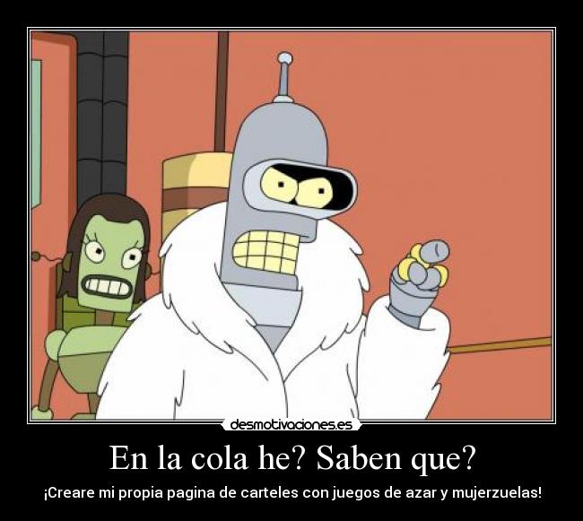 carteles bender desmotivaciones