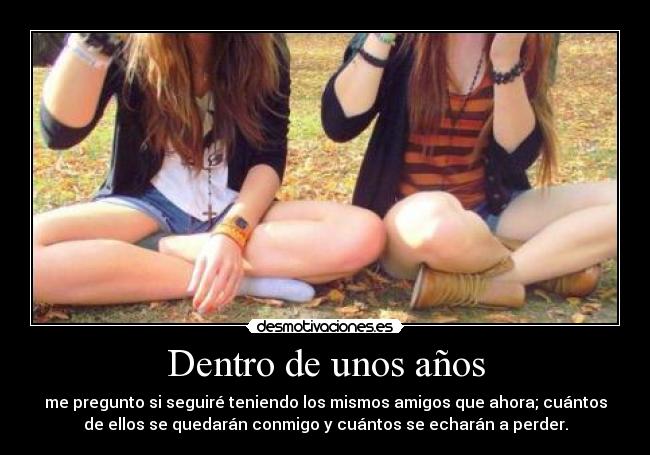 Dentro de unos años -