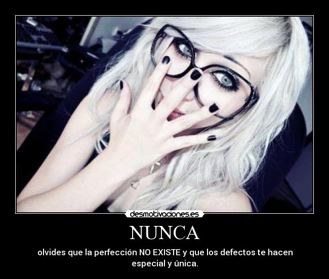 NUNCA -