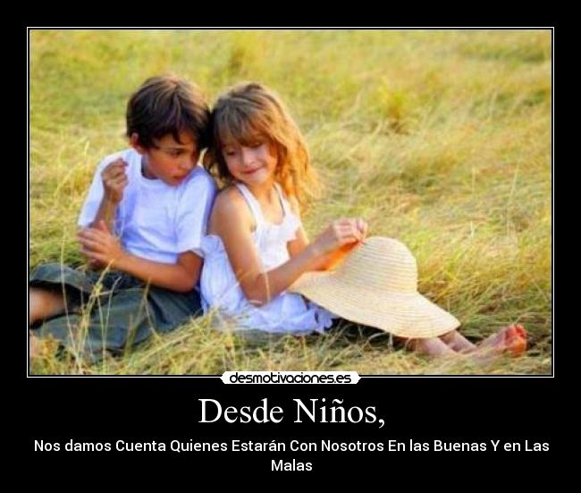 Desde Niños, -