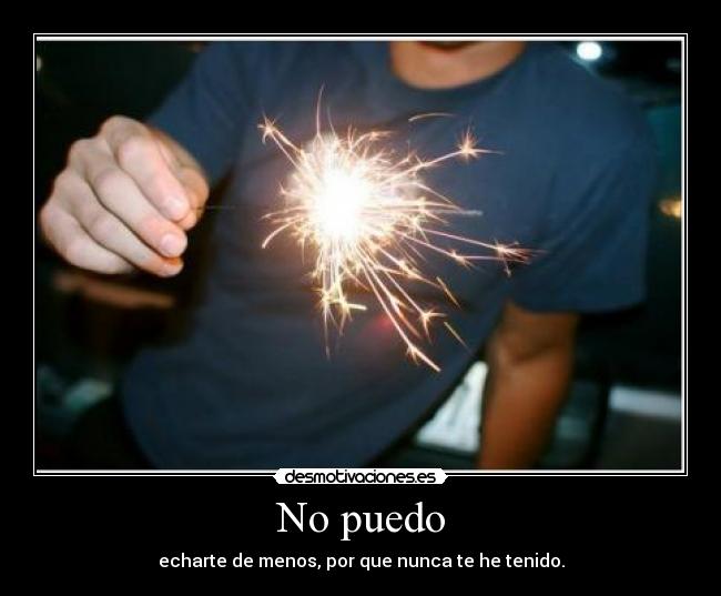 No puedo - 