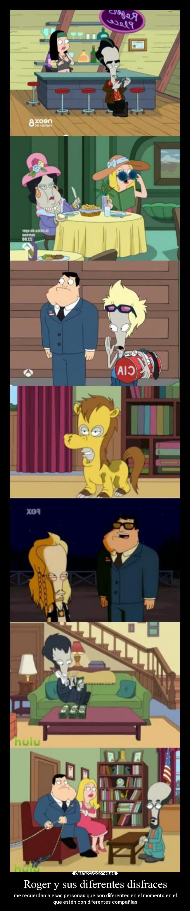 carteles roger multipersonalidad desmotivaciones