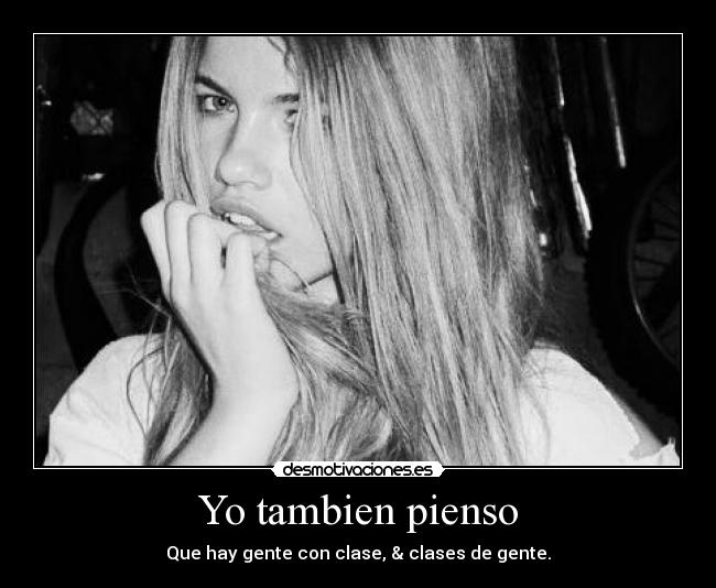 Yo tambien pienso - 