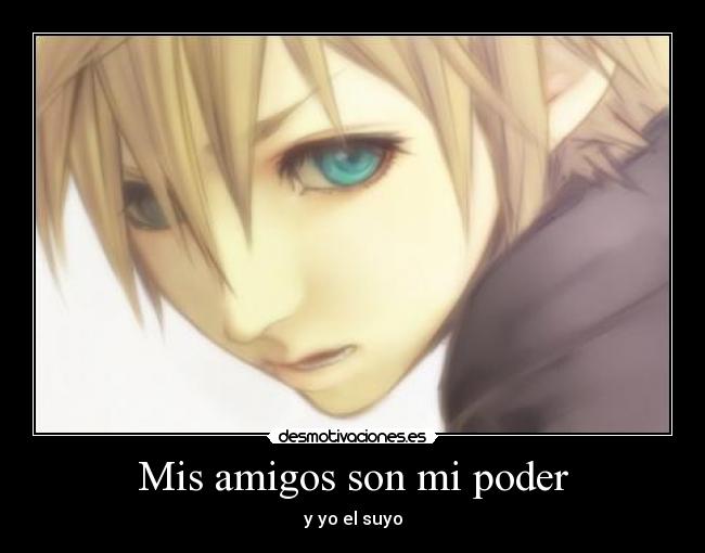 carteles amigos ventus clankeyblade desmotivaciones