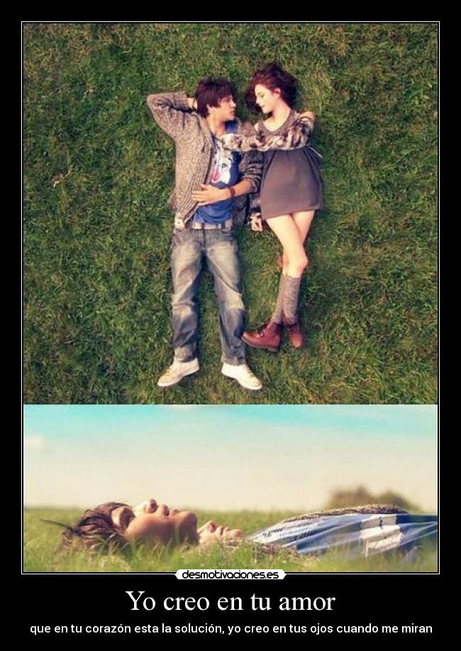 Yo creo en tu amor -