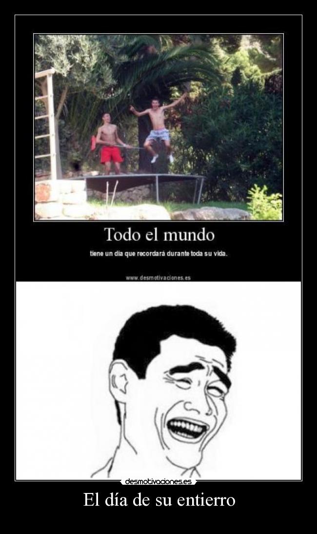 El día de su entierro - 