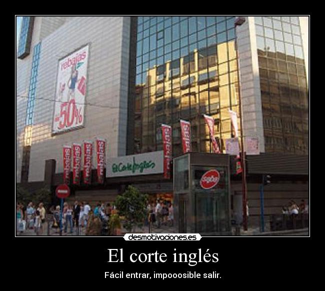 El corte inglés -