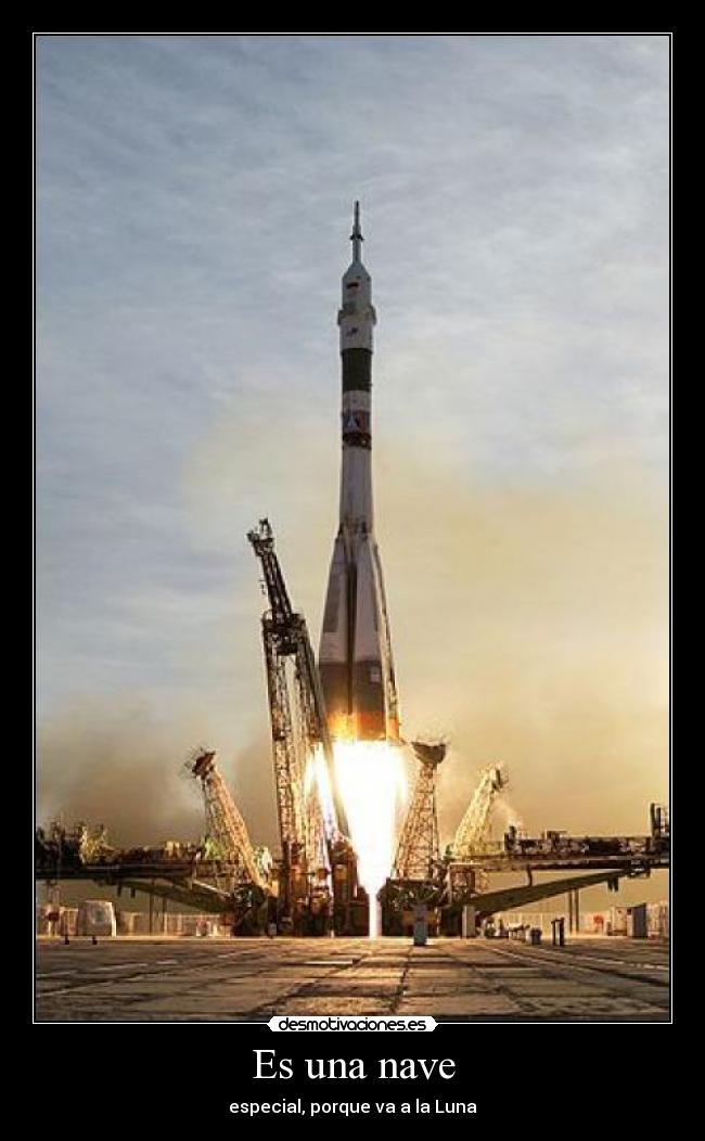 Es una nave -
