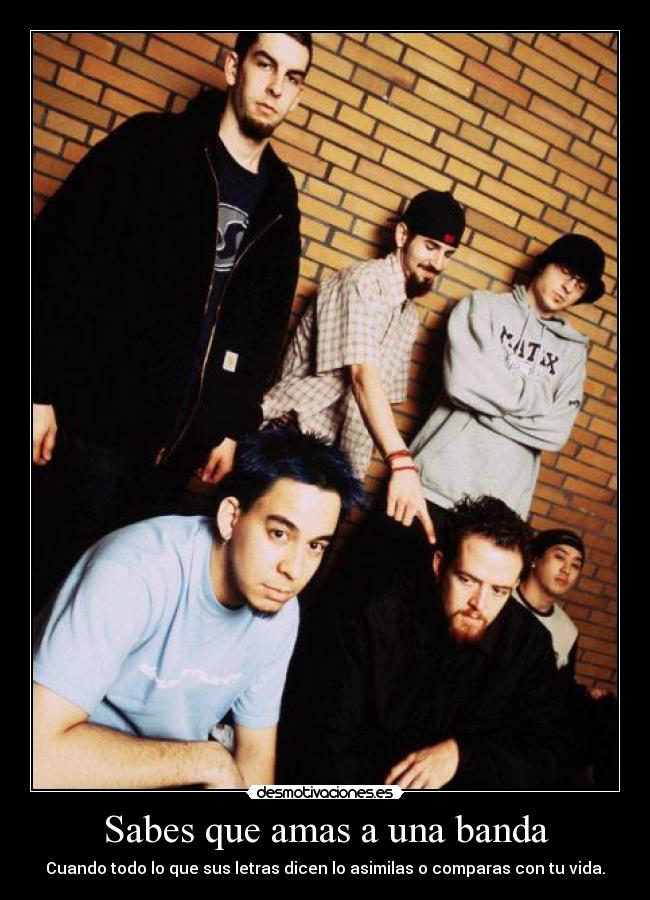 carteles linkin park love desmotivaciones