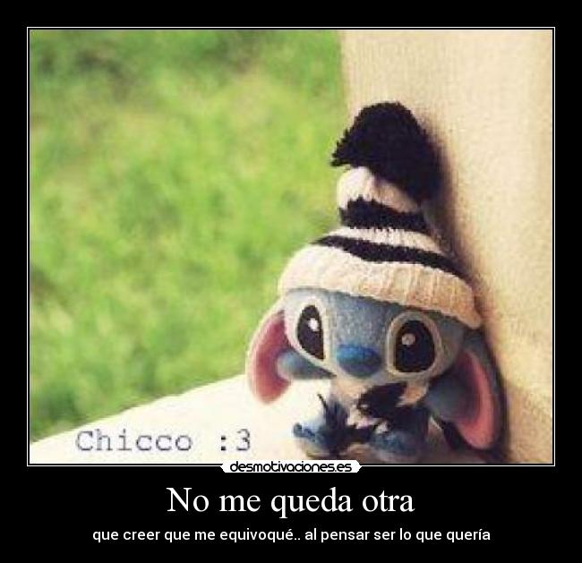 No me queda otra - 
