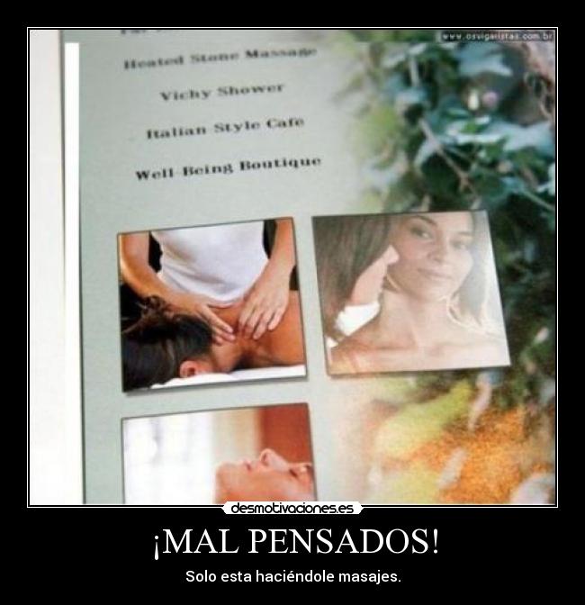 ¡MAL PENSADOS! - 