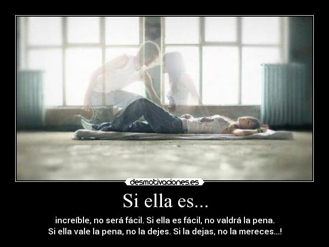 Si ella es... - 