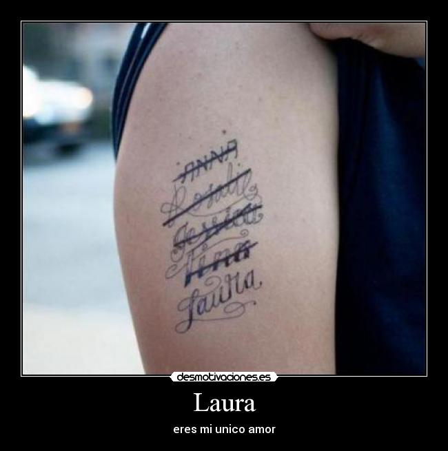 Laura - eres mi unico amor