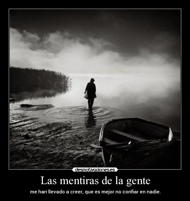Las mentiras de la gente -