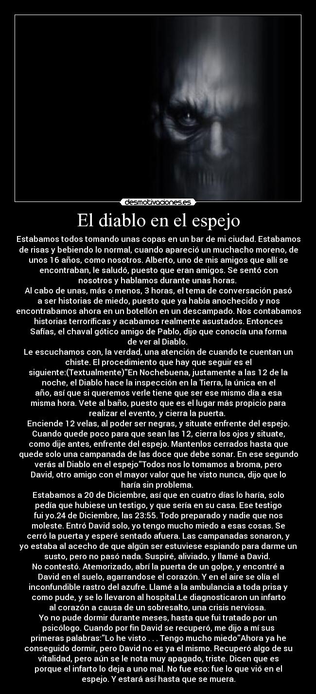 El diablo en el espejo -