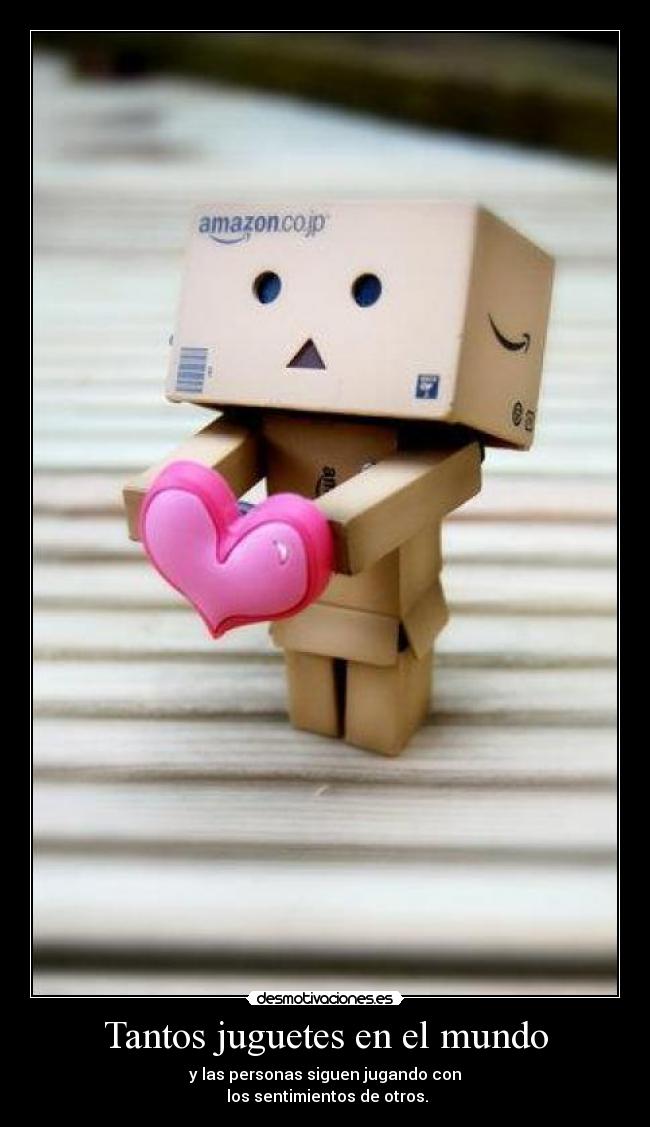 Tantos juguetes en el mundo -