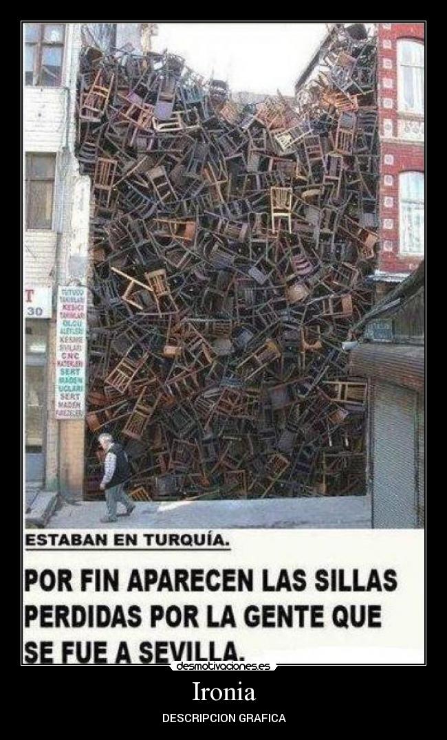 Ironia - DESCRIPCION GRAFICA