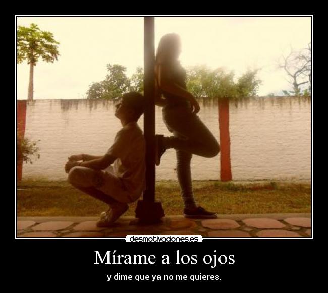 Mírame a los ojos - 