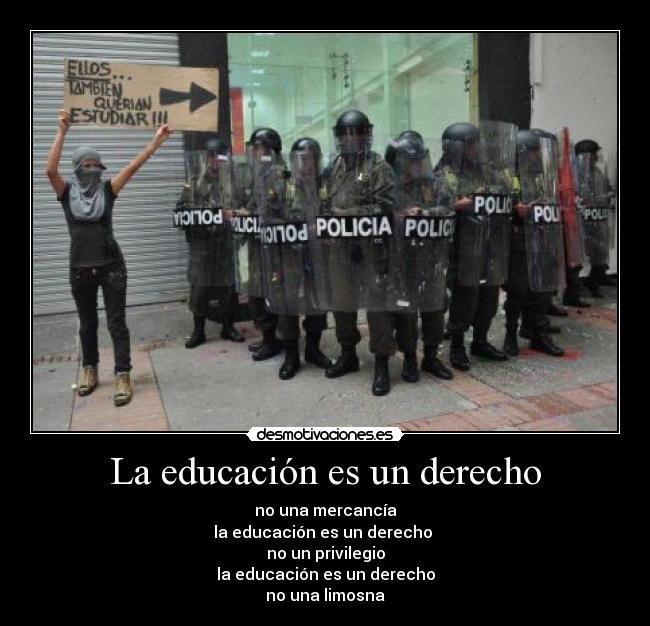 La educación es un derecho - 