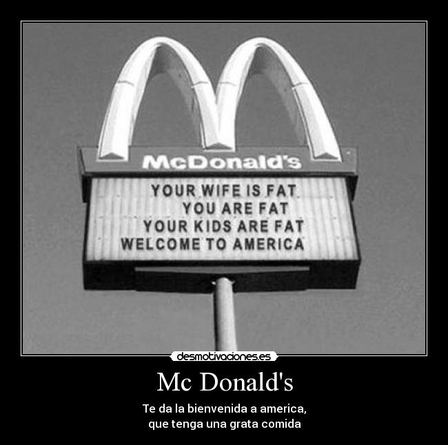 Mc Donalds -