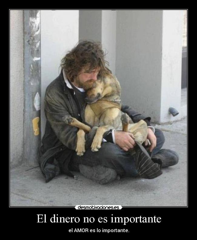 El dinero no es importante -
