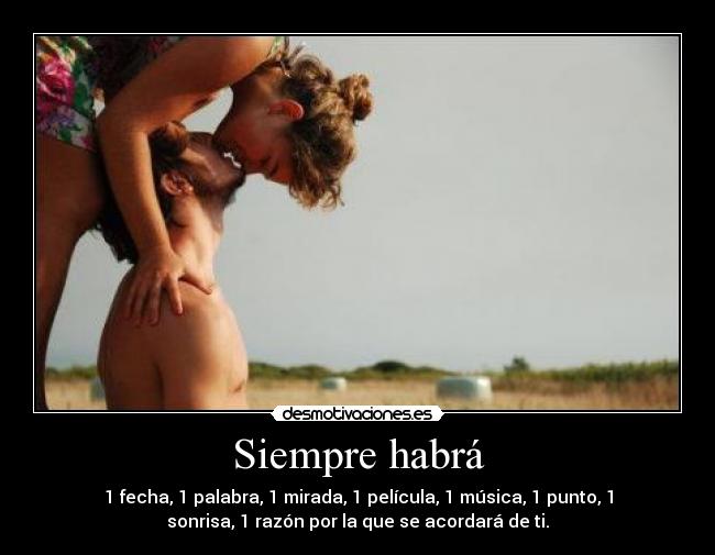 Siempre habrá -