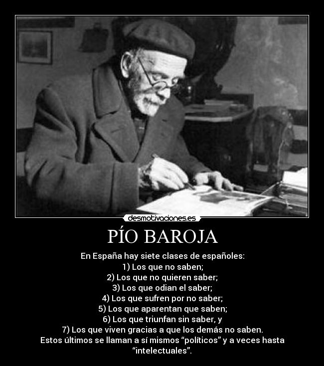 PÍO BAROJA -
