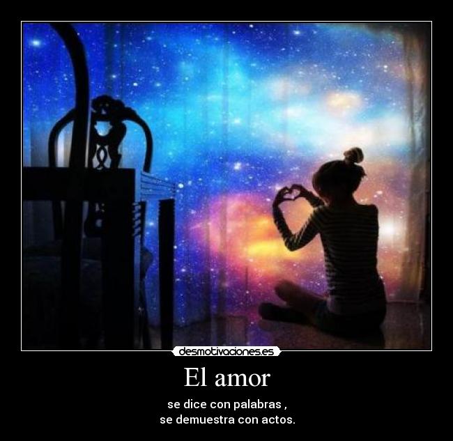 El amor -