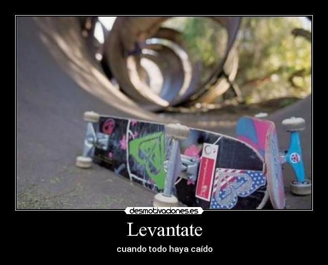 Levantate - cuando todo haya caído