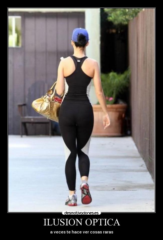 ILUSION OPTICA - a veces te hace ver cosas raras