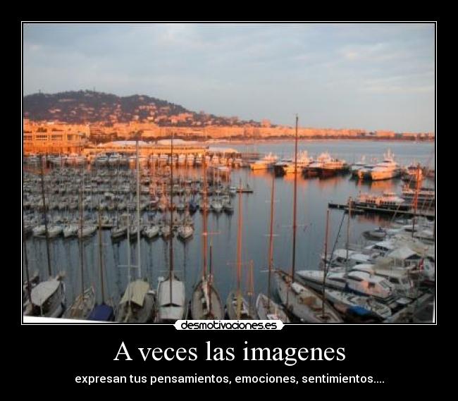 A veces las imagenes -