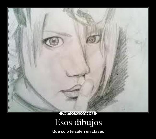 Esos dibujos -