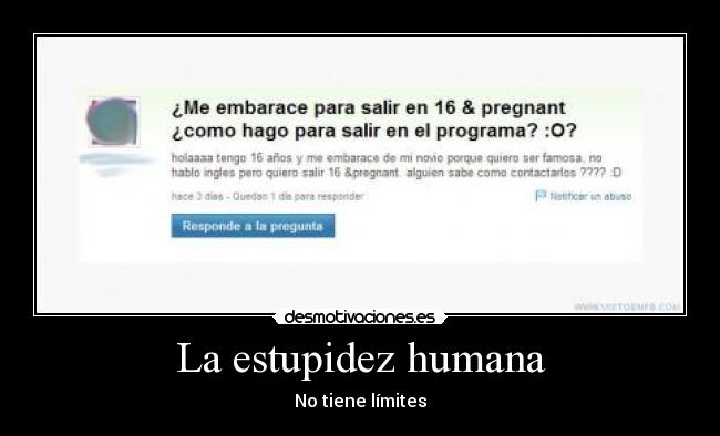 La estupidez humana - 