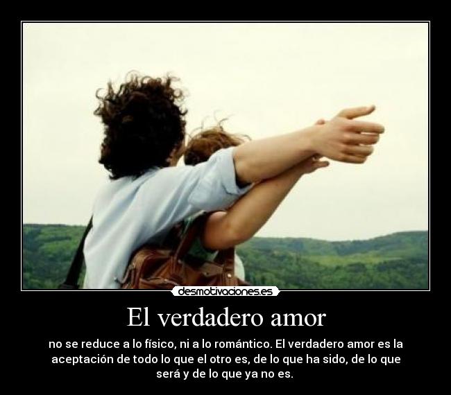 El verdadero amor -
