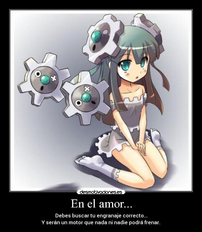 En el amor... -