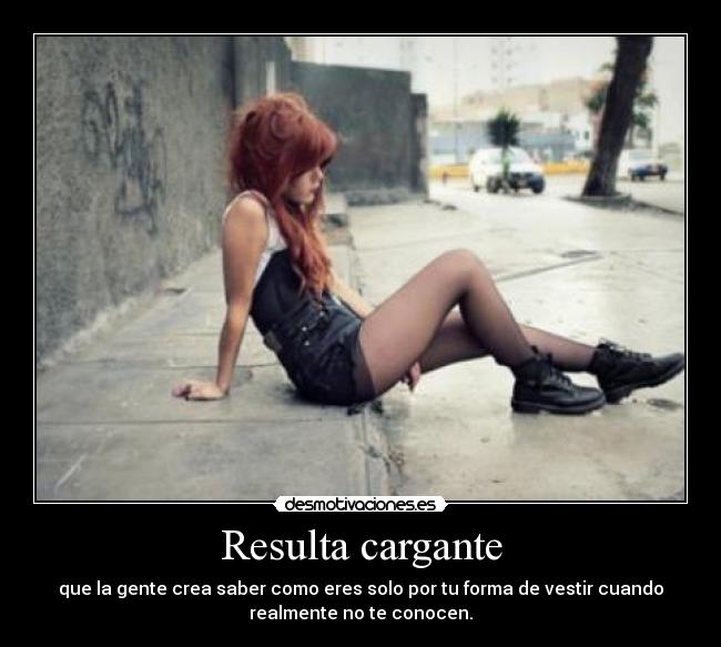 Resulta cargante - 