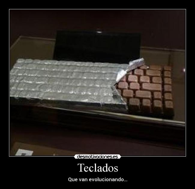 Teclados - Que van evolucionando...