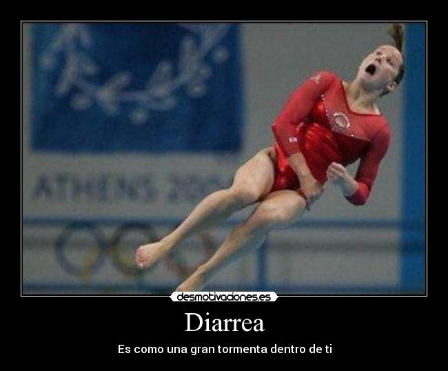 Diarrea - Es como una gran tormenta dentro de ti