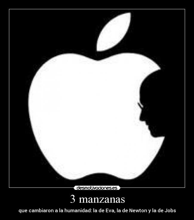 3 manzanas - que cambiaron a la humanidad: la de Eva, la de Newton y la de Jobs